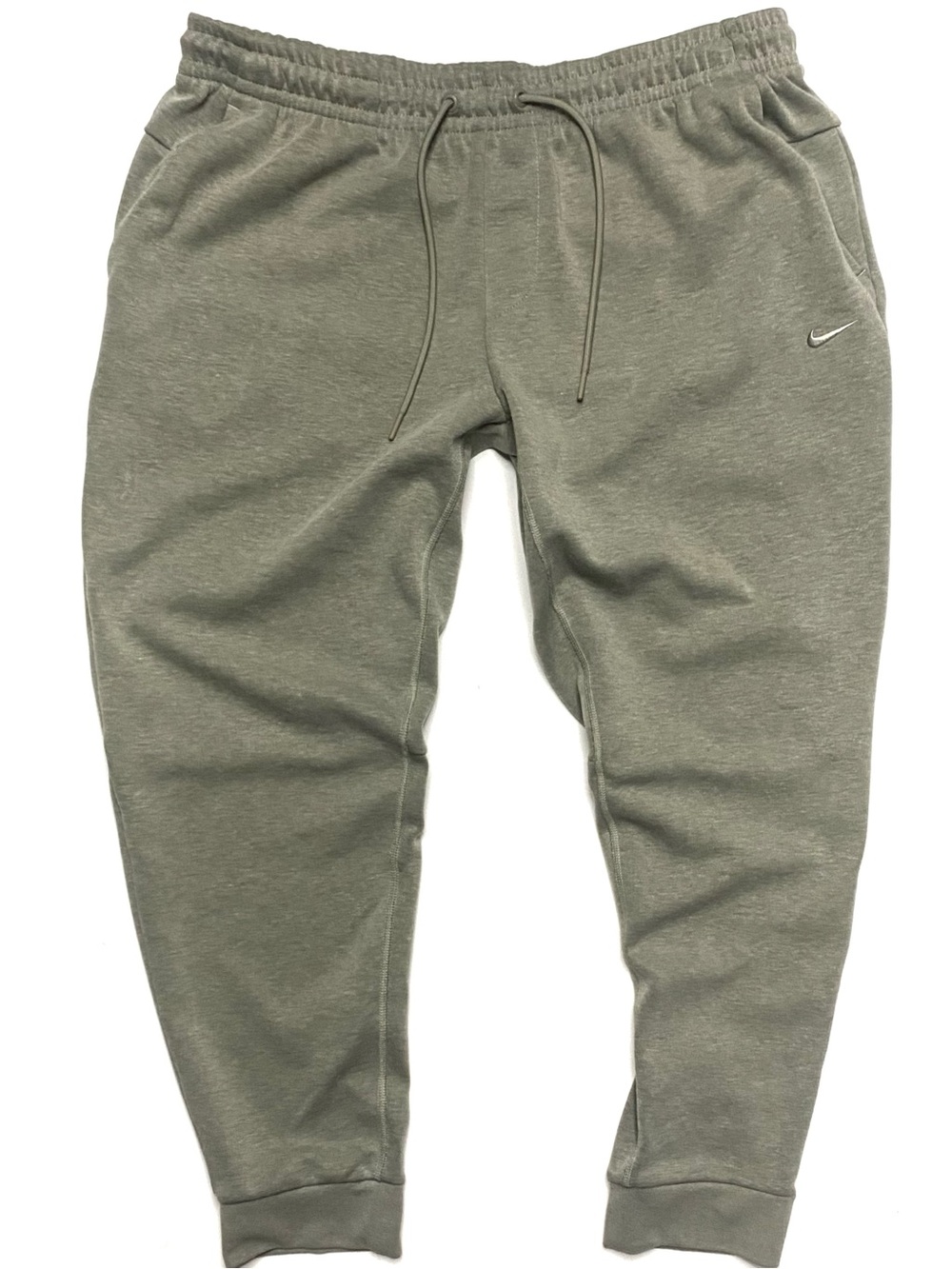 Nike Men’s Primary Fleece Dri-Fit UV Joggers Sweatpants Light Army Green Large